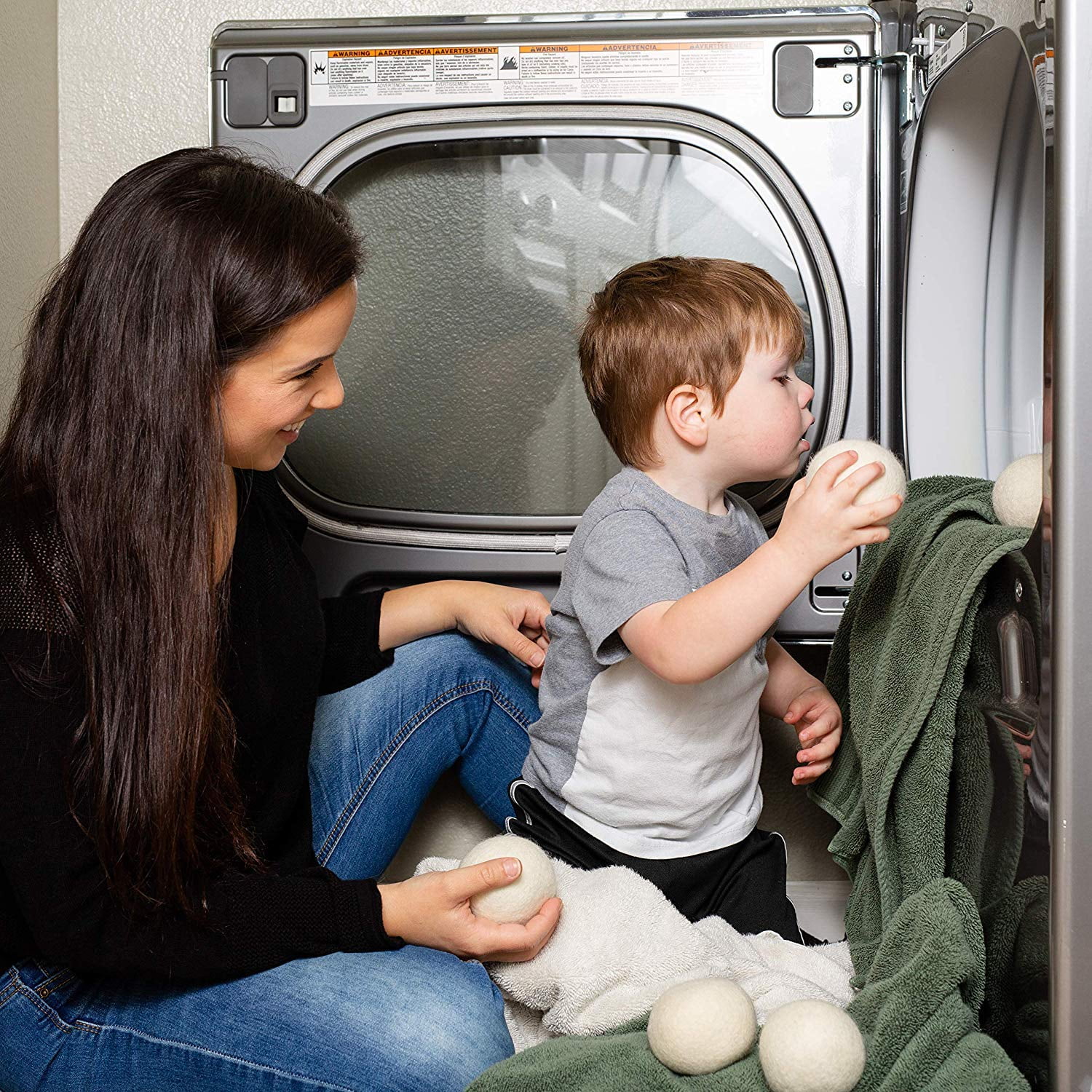 Ecoigy Wool Dryer Balls - Reusable & Natural