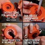 Medium Bully Stick Holder for Dogs - Interactive Toy