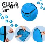 Houseables Agility Dog Tunnel - 18 Feet, Blue