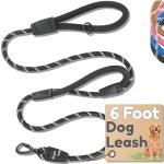 6 Ft Heavy Duty Dog Leash with Padded Handles