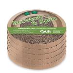Catify Cat Scratcher 5-Pack for Fun Play