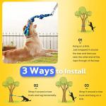 Petbobi Bungee Tug Toy for Large Dogs