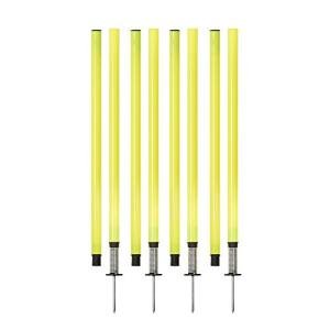 Champion Sports Outdoor Agility Pole Set - Yellow