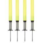 Champion Sports Outdoor Agility Pole Set - Yellow