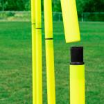 Champion Sports Outdoor Agility Pole Set - Yellow