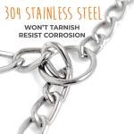 Mighty Paw Stainless Steel Slip Collar for Dogs