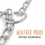 Mighty Paw Stainless Steel Slip Collar for Dogs