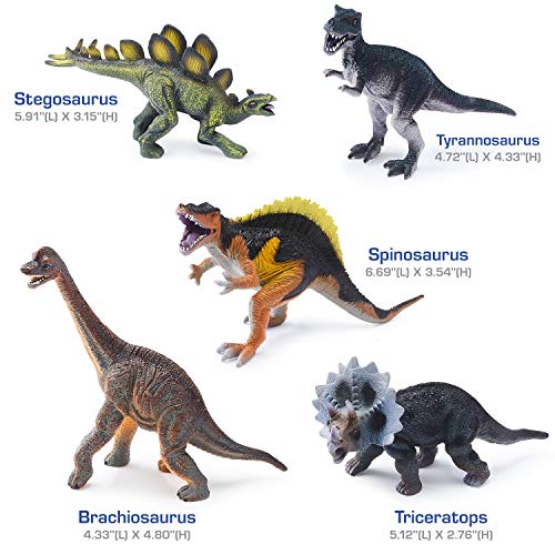 Animal Zone Dinosaur Collectibles - 5pk