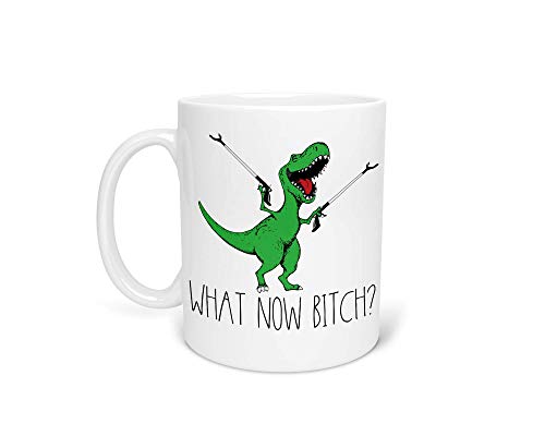 T-Rex Mom Mug with Arm Extender Grabbies