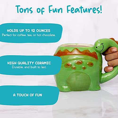 Dinosaur Novelty Coffee Mug - Cute & Cool!