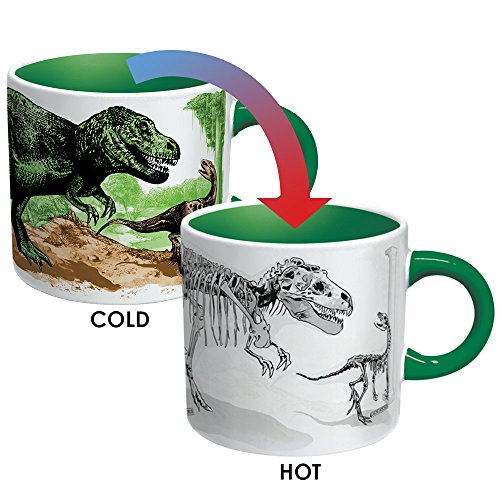 Disappearing Dinosaur Mug 2014 #1392  Unemployed Philosophers Guild  NEW