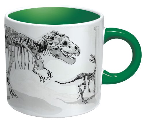 Disappearing Dinosaur Mug 2014 #1392  Unemployed Philosophers Guild  NEW