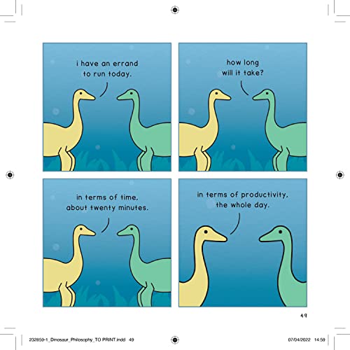 Dinosaur Philosophy by James Stewart Hardcover Book