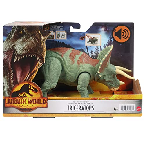 Jurassic Triceratops Roar Strikers Action Figure