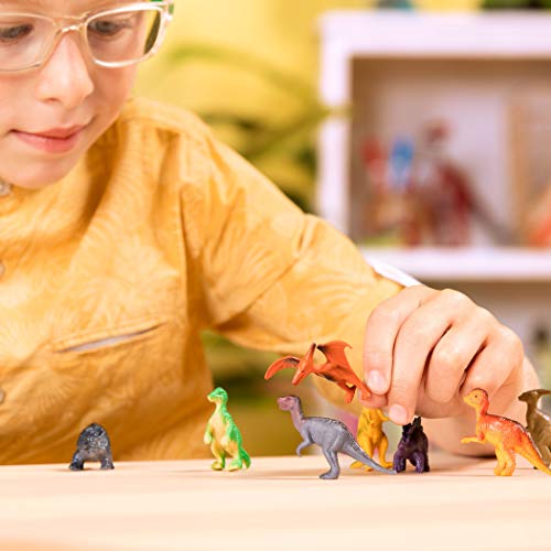 60-teiliges Dinosaurier Figuren Spielzeug Set ab 3 Jahren