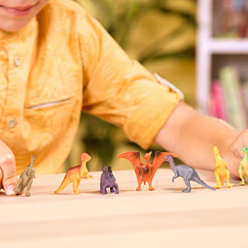 60-teiliges Dinosaurier Figuren Spielzeug Set ab 3 Jahren