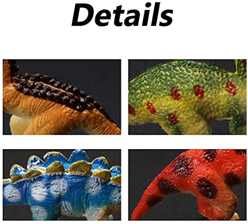 Small Assorted Dinosaur Figures - Mini Plastic Toys
