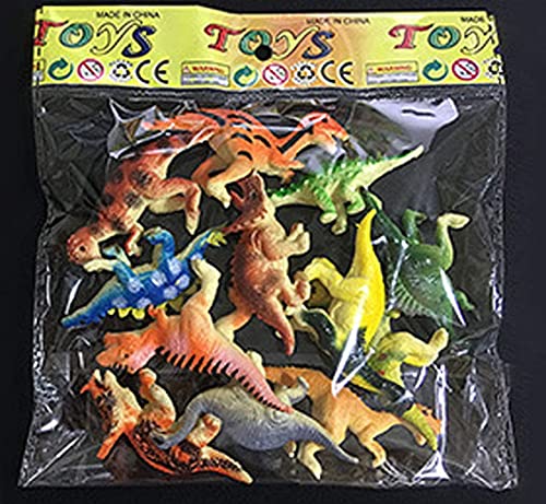 Small Assorted Dinosaur Figures - Mini Plastic Toys