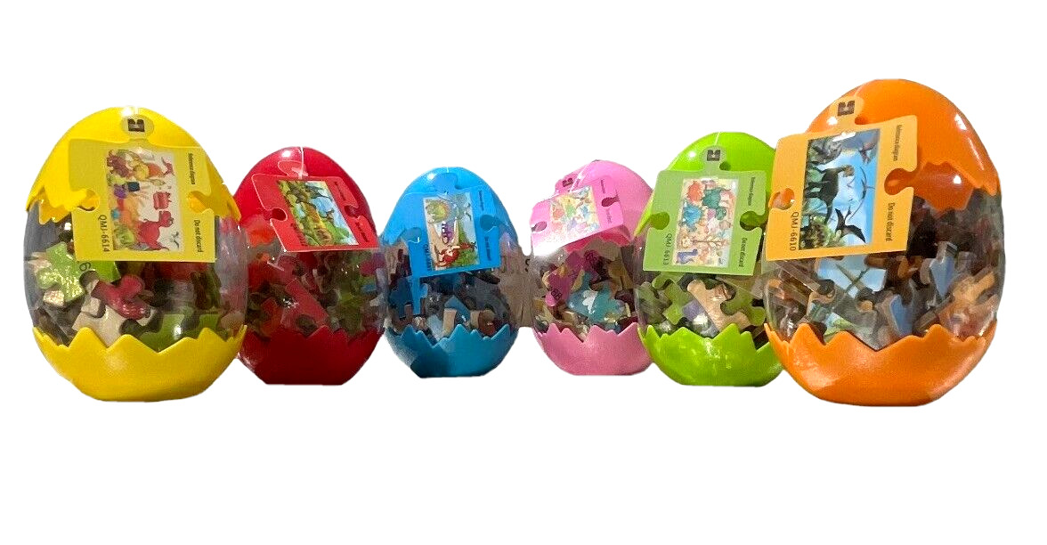 Dinosaur Egg Jigsaw Puzzle - Set of 2