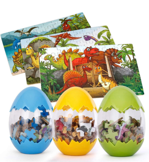 Dinosaur Egg Jigsaw Puzzle - Set of 2