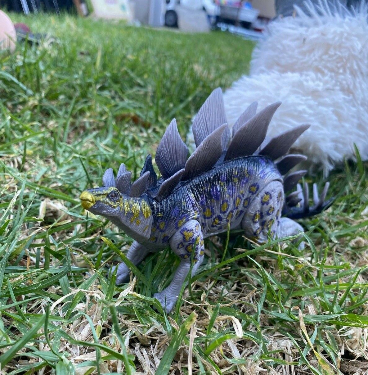 Galaxy Poseable Stegosaurus Dinosaur Toy Figure