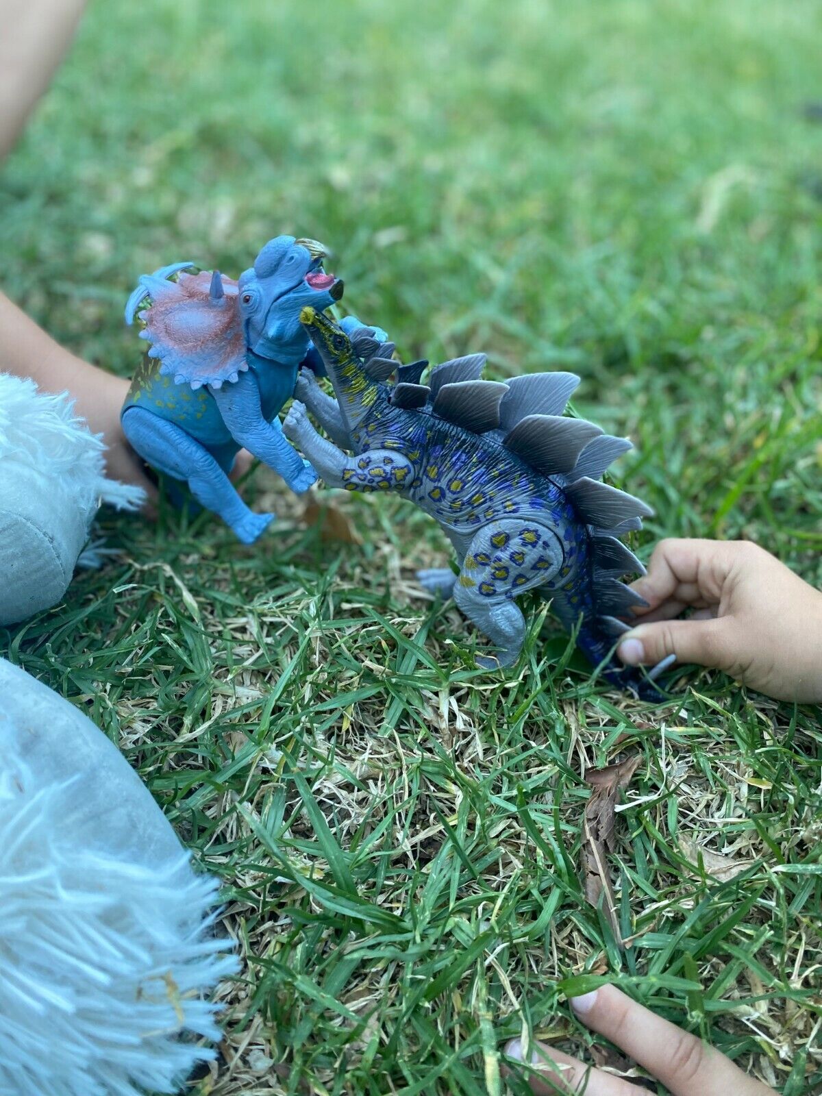 Galaxy Poseable Stegosaurus Dinosaur Toy Figure