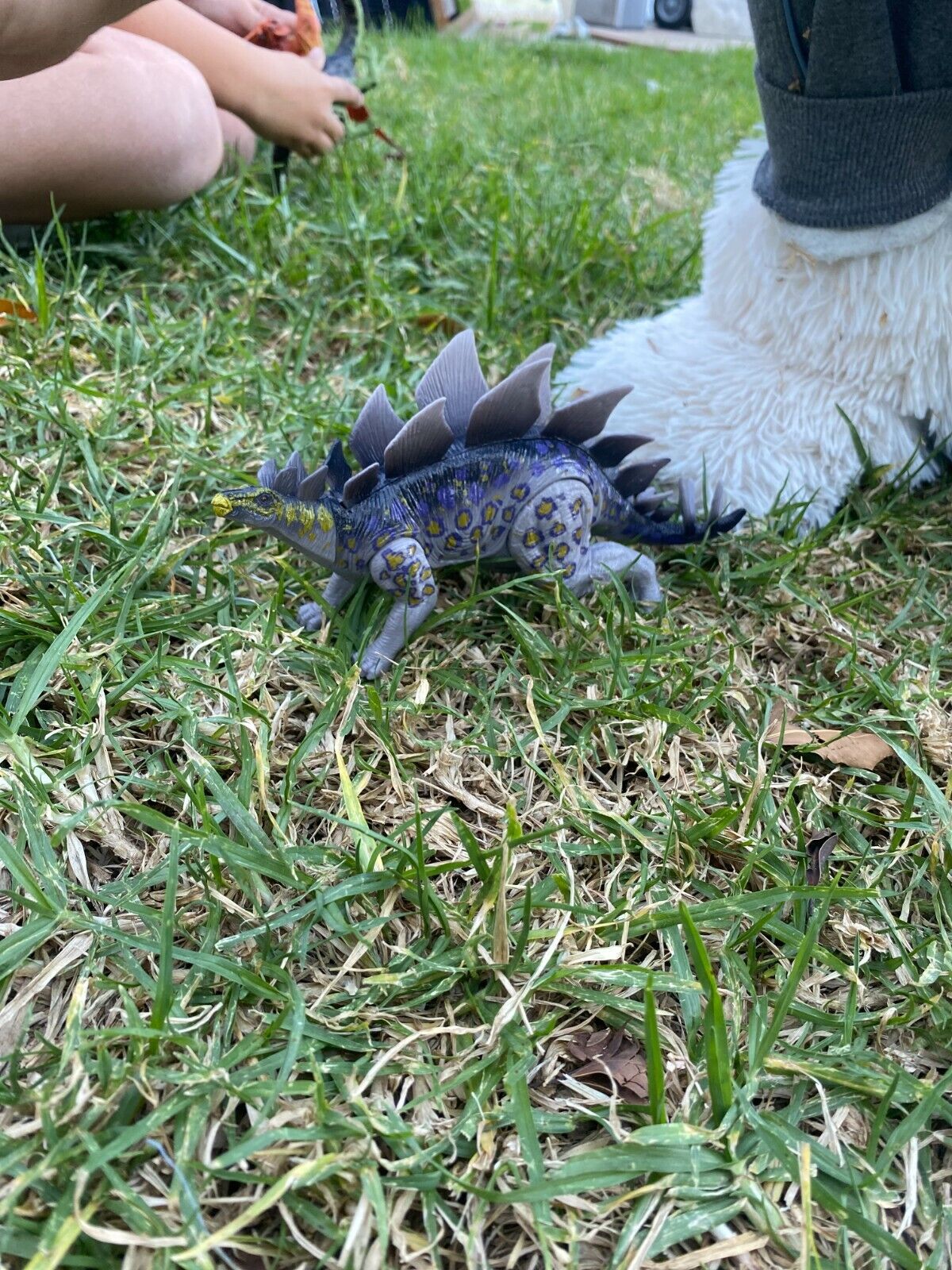 Galaxy Poseable Stegosaurus Dinosaur Toy Figure