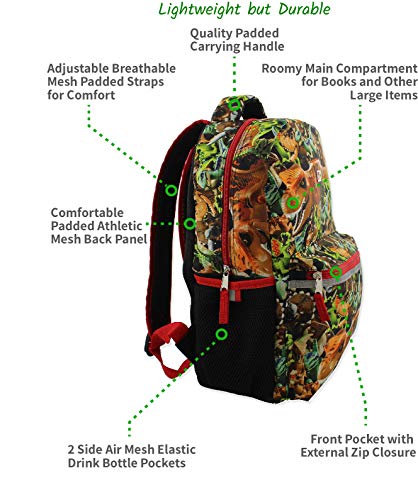 Lego Jurassic World Dinosaur Backpack (16 Inch)