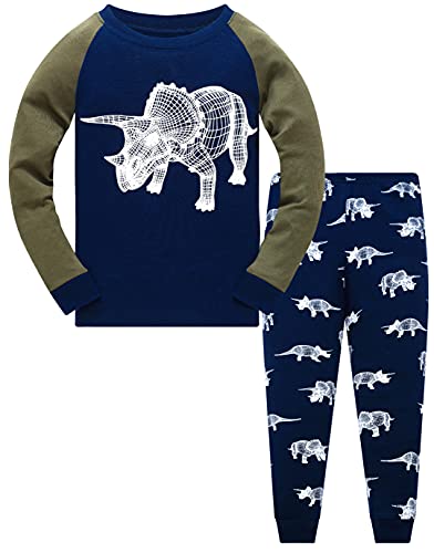 Glow in the Dark Dinosaur Pajamas for Boys