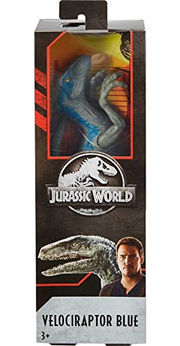 Jurassic World Large Basic Velociraptor Blue