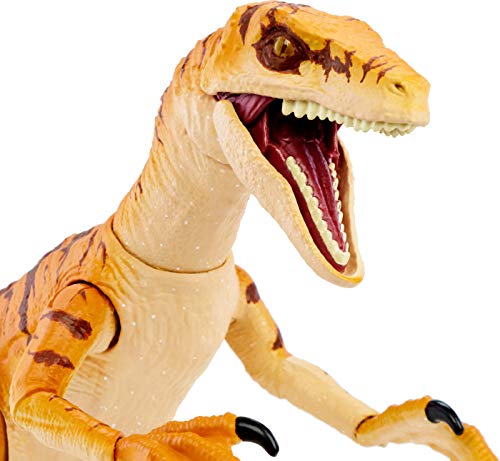 Amber Collection Tiger Velociraptor Action Figure