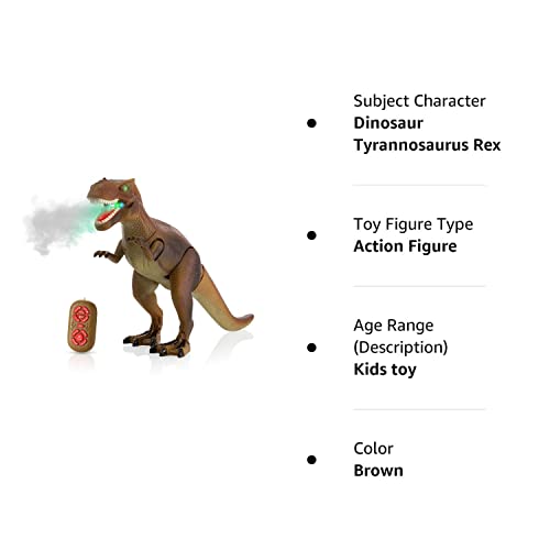 Realistic Walking RC T-Rex Toy for Kids