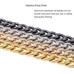 Antique Gold Metal Shoulder Bag Chain Strap