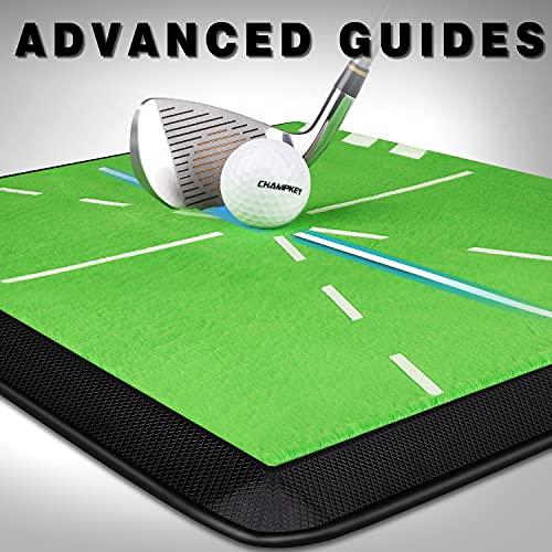 CHAMPKEY Heavy-Duty Golf Hitting Mat for Practice