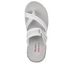 Skechers Women's Seize the Day Sandal - White 6.5
