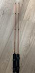 2 CELSIUS Chill Factor 27" Medium Action Ice Fishing Rods - Lot of 2 - Beginner 