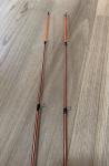 2 CELSIUS Chill Factor 27" Medium Action Ice Fishing Rods - Lot of 2 - Beginner 