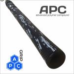 ICE FISHING ROD 48 In. PREMIUM DESIGN, Lake Trout, Mackinaw, YELLOW