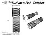 The Survivor's Fish-Catcher -2 PACK - Pocket Reel Fishing Gadget, Tackle Storage