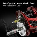 KastKing Spartacus II Baitcasting  Reels  7.2:1 Left-Handed 8 Ball Bearings