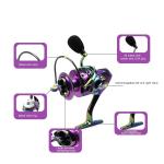 Fishing Reel, 14+1 Stainless Steel Ball Bearings, 5.0:1 High Speed Gear Ratio