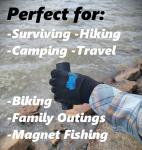 The Survivor's Fish-Catcher -2 PACK - Pocket Reel Fishing Gadget, Tackle Storage