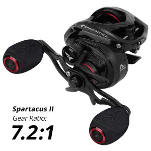KastKing Spartacus II 7.2:1 freshwater/saltwater Baitcasting Fishing Reel HOT