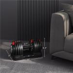 Adjustable Dumbbell Set 28lb/40lb/52.5lb/90lb Weight Dumbbells Single/Pair