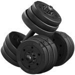 Dumbbell Set 44 LB Adjustable Weight Set for Men & Women Body Building Training