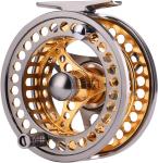 Fly Fishing Reel Large Arbor 2+1 BB with CNC-machined Aluminum Alloy Body