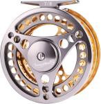 Fly Fishing Reel Large Arbor 2+1 BB with CNC-machined Aluminum Alloy Body