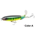 Topwater Floating Fishing Lures Rotating Tail Surface Crankbaits Whopper Plopper