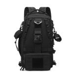 Tactical Fishing Tackle Backpack - Waterproof Sling Bag Rod Holder for Anglers