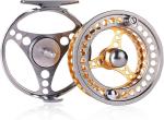 Fly Fishing Reel Large Arbor 2+1 BB with CNC-machined Aluminum Alloy Body